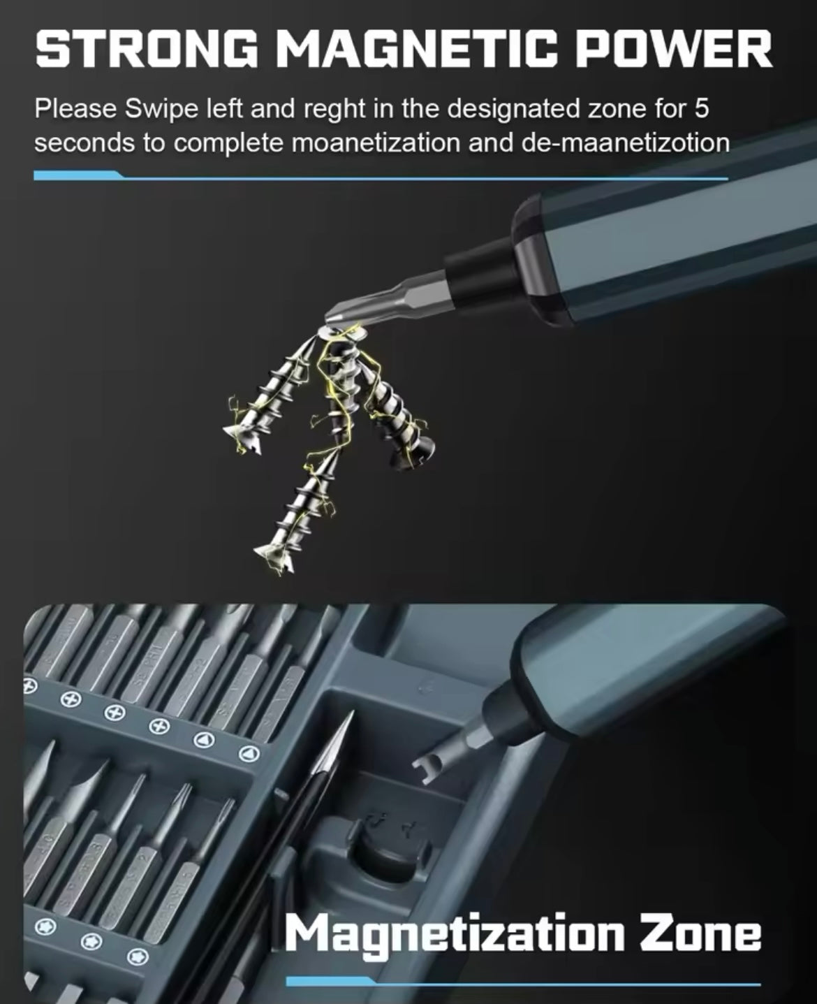 Precision Electric Screwdriver Set